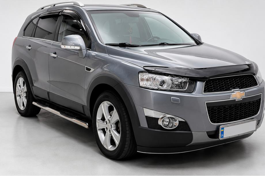 Chevrolet Captiva 2006–2019 Sidorör (2 st, rostfritt stål) Ø70 mm Image