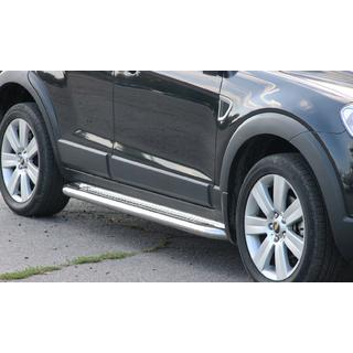 Sidosteg Premium (2 st, rostfritt) Chevrolet Captiva 2006–2019 foto 1