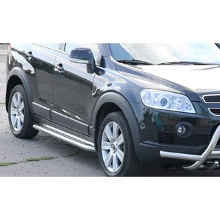 Sidosteg Premium (2 st, rostfritt) Chevrolet Captiva 2006–2019 foto 2