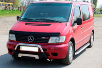 Mercedes Vito W638 1996–2003 Sidosteg Fullmond (2 st, aluminium) foto 1