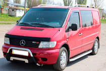 Mercedes Vito W638 1996–2003 Sidosteg Fullmond (2 st, aluminium) foto 2