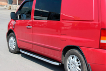 Mercedes Vito W638 1996–2003 Sidosteg Fullmond (2 st, aluminium) foto 3
