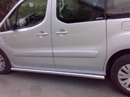 Citroen Berlingo 1996–2008 Sidorör (2 st, rostfritt) foto 2