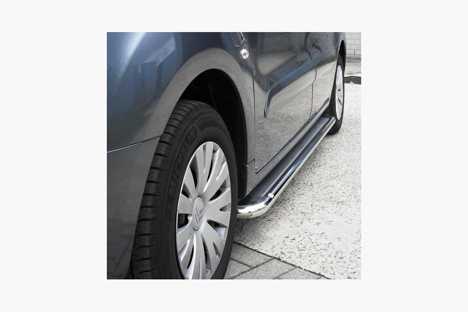 Citroen Berlingo 2008–2018 Sidosteg Premium (2 st, rostfritt) Ø60 mm Image