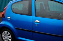 Citroen C-1 2005–2014 Dörrhandtagsskydd (rostfritt stål) 2 st, Carmos – turkiskt stål foto 2