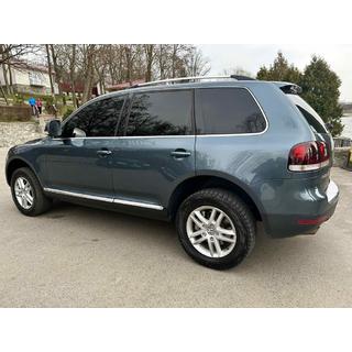 Takräcken i krom (plastfötter) Volkswagen Touareg 2002–2010 foto 2