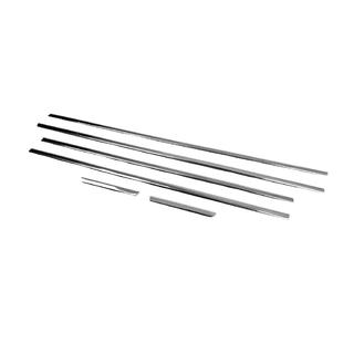Nedre fönsterlister (6 st, rostfritt) Audi A4 B7 2004–2008 foto 3