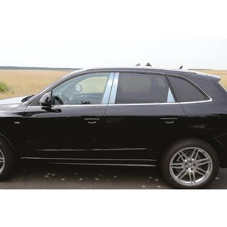 Dörrstolpslister (6 st, rostfritt stål) Audi Q5 2008–2017 foto 1