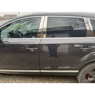 Dörrstolpslister (rostfritt stål) Audi Q7 2005–2015 foto 1