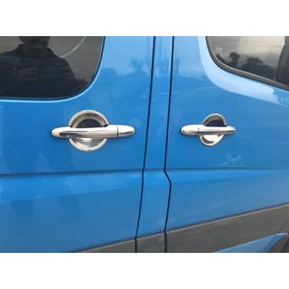 Skydd under dörrhandtag (4 st, rostfritt stål) Mercedes Sprinter W906 2006–2018 foto 3