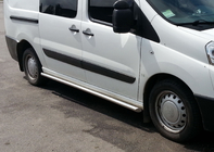 Citroen Jumpy 2007–2017 Sidorör (2 st, rostfritt stål) Ø60, kort hjulbas foto 2