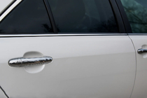 Toyota Camry 2006–2011 Dörrhandtagskåpor (4 st, rostfritt stål, EU) Carmos, turkiskt stål foto 2