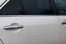 Toyota Camry 2006–2011 Dörrhandtagskåpor (4 st, rostfritt stål, EU) foto 2