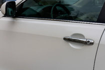 Toyota Camry 2006–2011 Dörrhandtagskåpor (4 st, rostfritt stål, EU) Carmos, turkiskt stål foto 1