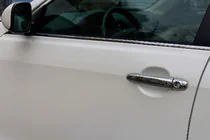 Toyota Camry 2006–2011 Dörrhandtagskåpor (4 st, rostfritt stål, EU) foto 1