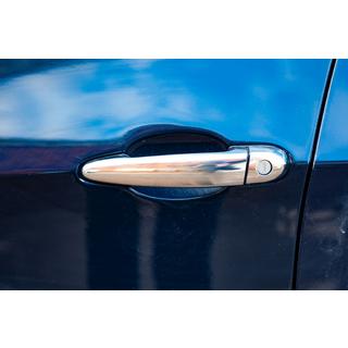 Dörrhandtagskåpor (4 st, rostfritt stål) BMW X5 E70 2007–2013 foto 2
