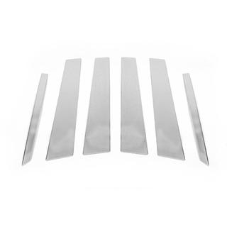Stolplister för dörrar (6 st, rostfritt stål) Mercedes ML W164 2005–2011 foto 2