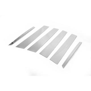 Stolplister för dörrar (6 st, rostfritt stål) Mercedes ML W164 2005–2011 foto 3