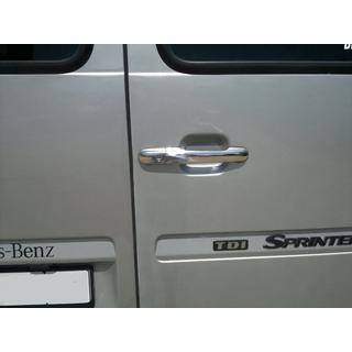 Dörrhandtagskåpor (4 st, rostfritt stål) foto 4