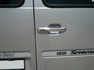 Volkswagen LT 1995–2006 Dörrhandtagskåpor (4 st, rostfritt stål) Carmos - turkiskt stål foto 7