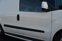 Fiat Doblo II 2010–2022 Fönsterlister (rostfritt stål) foto 3