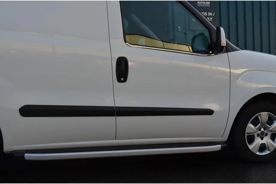 Fiat Doblo II 2010–2022 Fönsterlister (rostfritt stål) Image