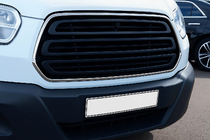 Ford Transit 2014– Grillram (2014-2018, 2 st, rostfritt stål) OmsaLine - Italienskt rostfritt stål foto 1