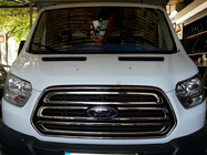Ford Transit 2014– Grillram (2014-2018, 2 st, rostfritt stål) OmsaLine - Italienskt rostfritt stål foto 5