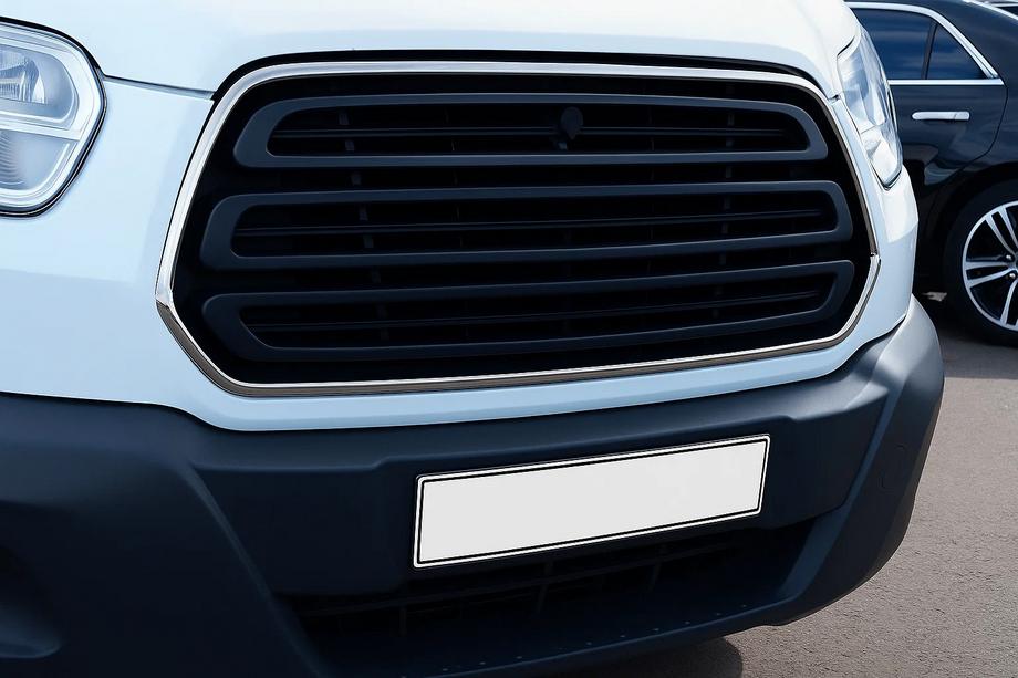 Ford Transit 2014– Grillram (2014-2018, 2 st, rostfritt stål) OmsaLine - Italienskt rostfritt stål Image
