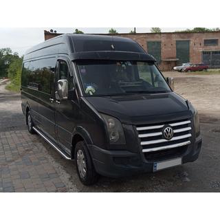 Kromlister till grill 2006-2011 Volkswagen Crafter 2006–2016 foto 4