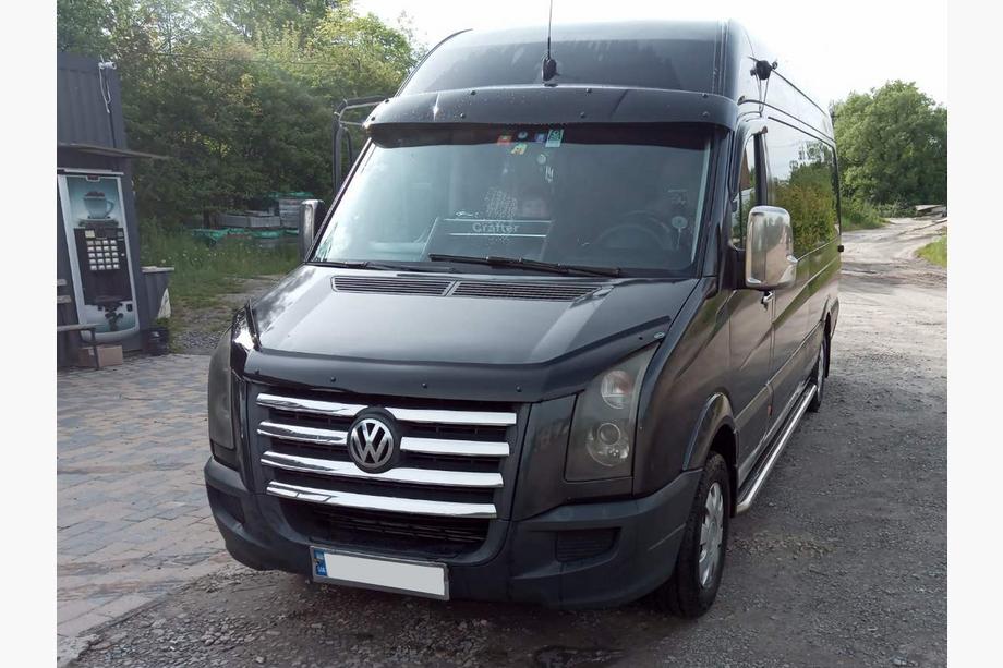 Volkswagen Crafter 2006–2016 Kromlister till grill 2006-2011 OmsaLine – italienskt rostfritt stål Foto 3