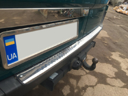 Mercedes Sprinter W906 2006–2018 Rostfri list ovanför registreringsskylten foto 3