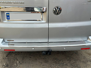 Volkswagen T5 Caravelle 2004–2010 List ovanför registreringsskylten för slagdörrar (rostfritt stål) foto 5