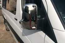 Volkswagen Crafter 2006–2016 Spegelskal (2 st) Carmos, turkiskt stål foto 2