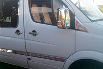 Volkswagen Crafter 2006–2016 Spegelskal (2 st) Carmos, turkiskt stål foto 7