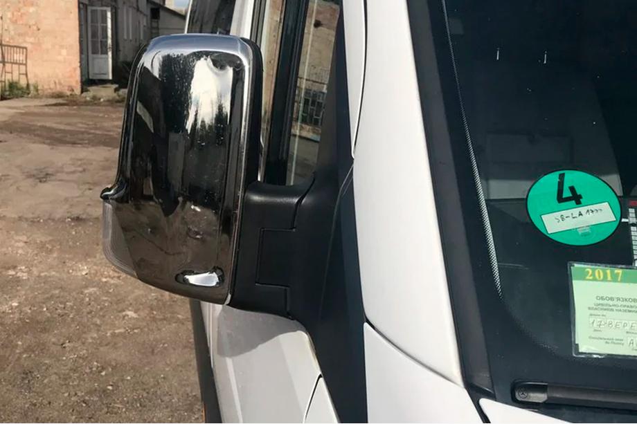 Volkswagen Crafter 2006–2016 Spegelskal (2 st) Kromad plast Foto 10
