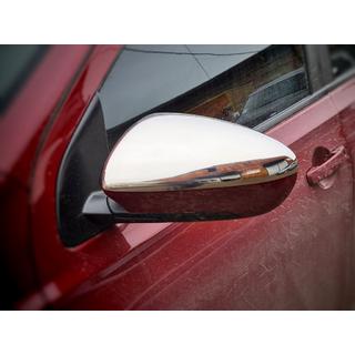 Spegelkåpor (2 st, rostfritt stål) Nissan Qashqai 2010–2014 foto 3