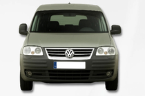 Volkswagen Caddy 2004–2010 Grilllist (rostfritt stål) OmsaLine – italienskt rostfritt stål foto 3