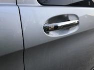 Mercedes Vito/V-klass W447 2014– Dörrhandtagskåpor (4 st, rostfritt stål) Med chip, Carmos – turkiskt stål foto 3