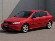Opel Astra G Classic 1998–2012 Fönsterlister (4 st) foto 3