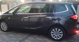 Opel Zafira B 2005–2011 Kromade handtagskåpor (4 st) Carmos - turkiskt stål foto 1