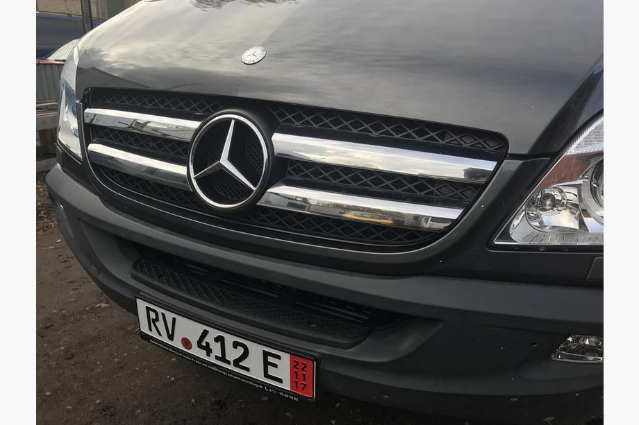 Mercedes Sprinter W906 2006–2018 Grillister (2006-2013, rostfritt) OmsaLine - Italienskt rostfritt stål Foto 7