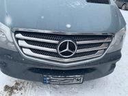Mercedes Sprinter W906 2006–2018 Grillram (2013↗, rostfritt) foto 4