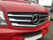 Mercedes Sprinter W906 2006–2018 Kromlister till grill (2013↗, rostfritt) OmsaLine – italienskt rostfritt stål foto 6