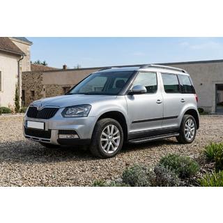 Sidosteg Bosphorus Black (2 st, aluminium) Skoda Yeti 2009–2017 foto 1