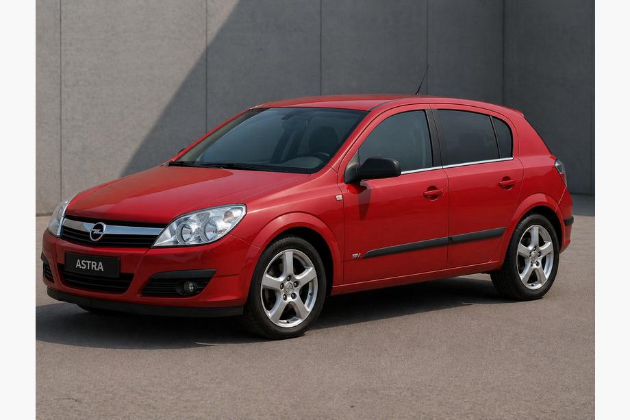 Opel Astra H 2004–2013 Yttre fönsterlister (rostfritt stål) Halvkombi, Carmos – turkiskt stål Image