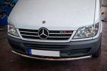 Mercedes Sprinter W901/902/903/904/905 1995–2006 Främre skyddsbåge ST008 (rostfritt) foto 2