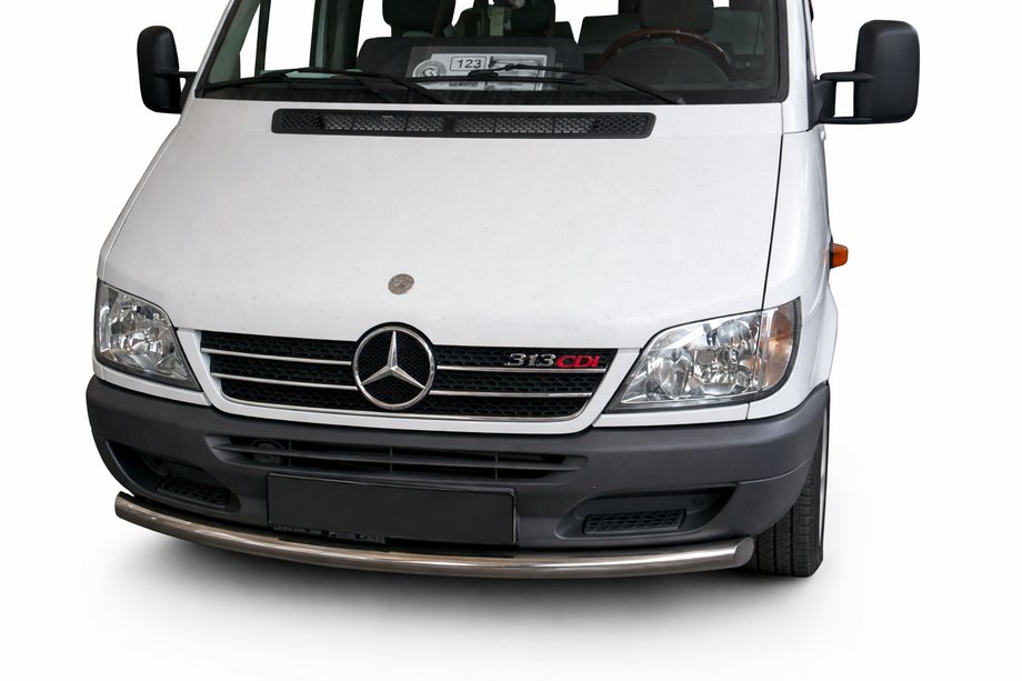 Mercedes Sprinter W901/902/903/904/905 1995–2006 Främre skyddsbåge ST008 (rostfritt) Image