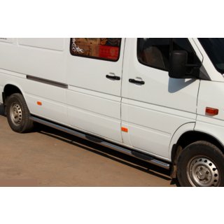 Sidorör (2 st, rostfritt) Mercedes Sprinter W901/902/903/904/905 1995–2006 foto 1
