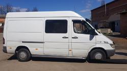 Mercedes Sprinter W901/902/903/904/905 1995–2006 Sidosteg Premium (2 st, rostfritt) Mellanhjulbas, d60 foto 1